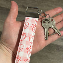 Load image into Gallery viewer, Strawberry KeyFob Wristlet
