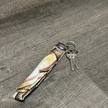 Load image into Gallery viewer, Baseball KeyFob Wristlet
