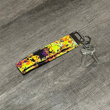 Load image into Gallery viewer, Halloween splatter KeyFob Wristlet
