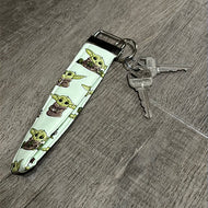 Yoda KeyFob Wristlet