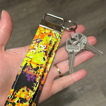 Load image into Gallery viewer, Halloween splatter KeyFob Wristlet
