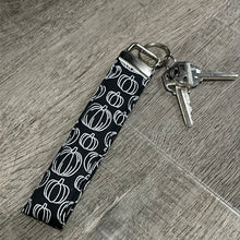 Load image into Gallery viewer, White Pumpkin KeyFob Wristlet
