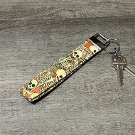 Skeleton KeyFob Wristlet