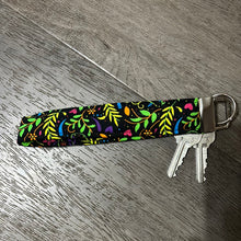 Load image into Gallery viewer, Neon Leaf KeyFob Wristlet
