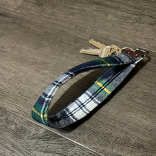 Load image into Gallery viewer, Plaid KeyFob Wristlet
