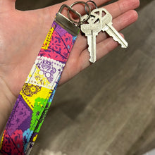 Load image into Gallery viewer, Sugar Skull KeyFob Wristlet
