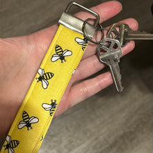 Load image into Gallery viewer, Bee KeyFob Wristlet
