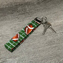 Load image into Gallery viewer, Football KeyFob Wristlet
