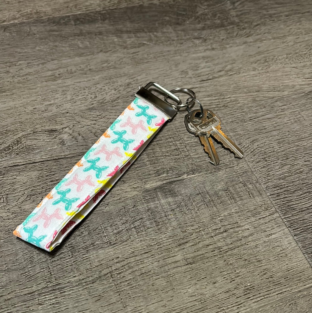 Ballon Dog KeyFob Wristlet