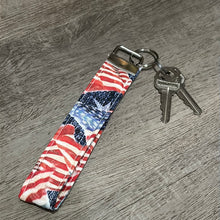 Load image into Gallery viewer, Flag KeyFob Wristlet
