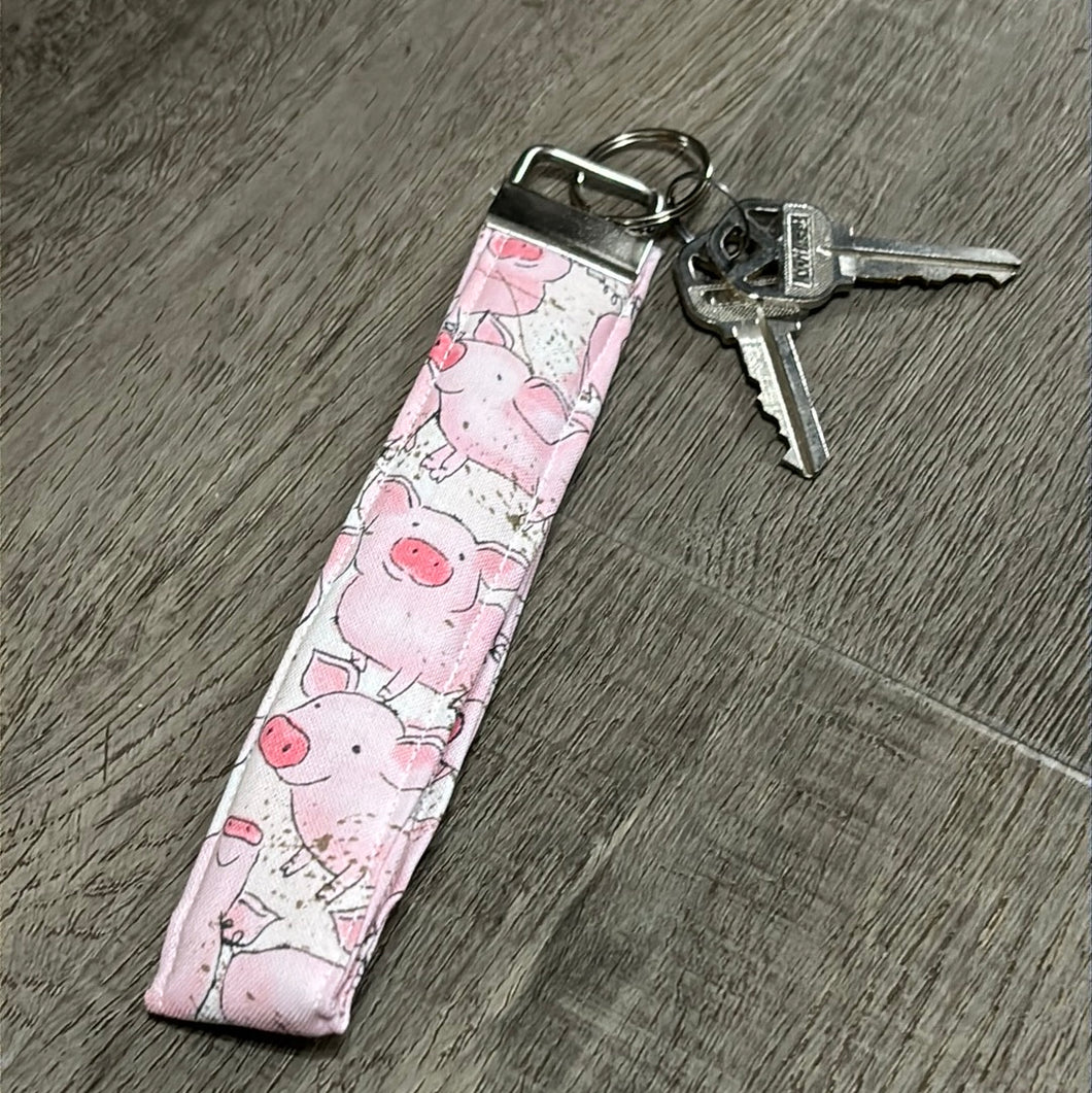 Pig KeyFob Wristlet