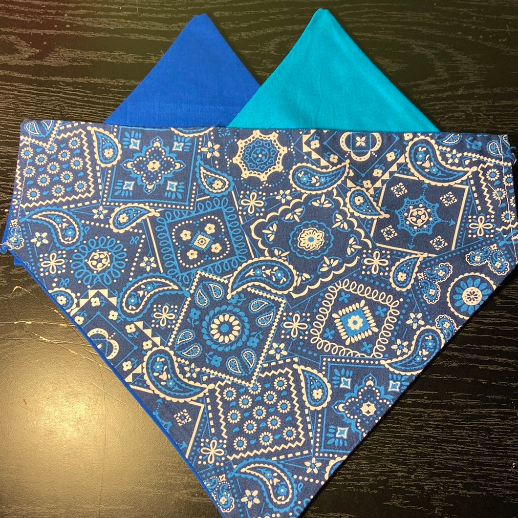 Blue bandana