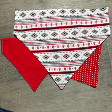 Load image into Gallery viewer, Patterned dog bandana
