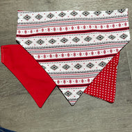 Patterned dog bandana