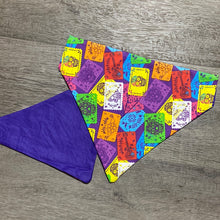 Load image into Gallery viewer, Suger skull dog bandana
