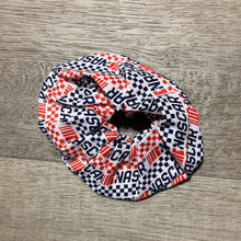 Load image into Gallery viewer, NASCAR scrunchie
