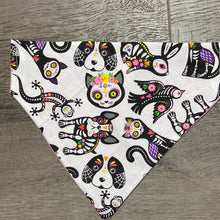 Load image into Gallery viewer, Skull animal dog bandana
