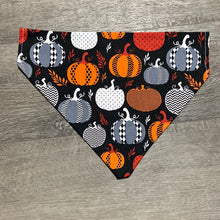 Load image into Gallery viewer, Pumpkin fall dog bandana
