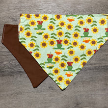 Load image into Gallery viewer, Scarecrow sunflower dog bandana
