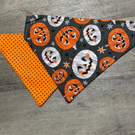 Pumpkin dog bandana